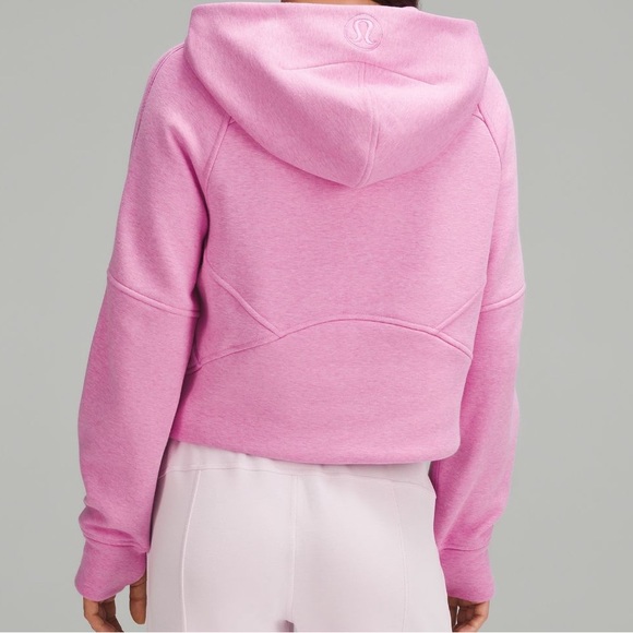 Lululemon PLUSH Scuba Oversized Half Zip Hoodie,so soft & warm, silver stitching - Picture 3 of 13